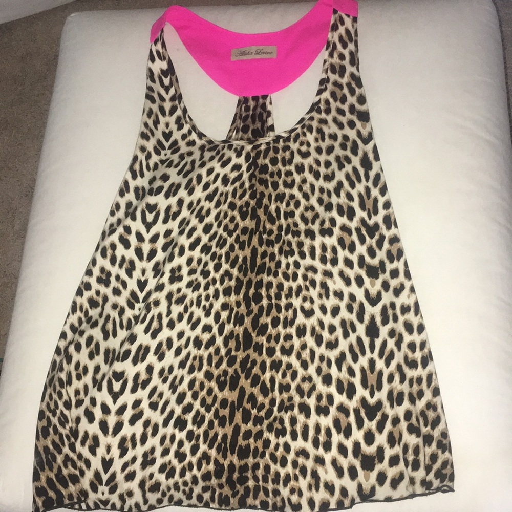 Alisha Levine silk tank